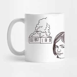 Disaster Girl Meme Mug